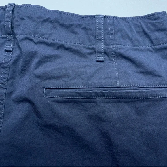 Buck Mason Deck Shorts Mens Size 30 Blue Cotton Spandex 7” Inseam Drawstring - Picture 10 of 11
